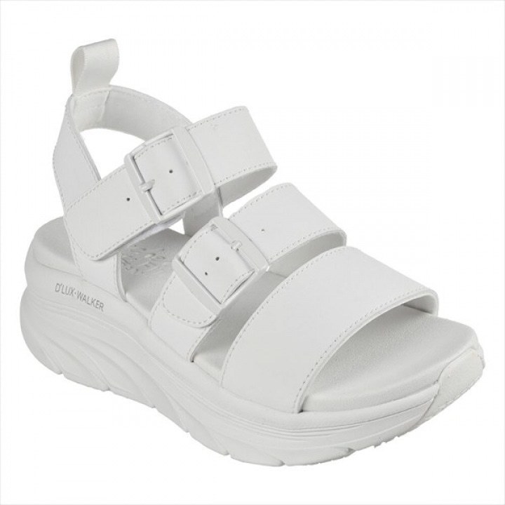 Skechers Γυναικείο Πέδιλο-Σανδάλι - D LUX WALKER-RETRO COSMOS 119234-WHT
