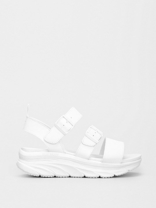 Skechers Γυναικείο Πέδιλο-Σανδάλι - D LUX WALKER-RETRO COSMOS 119234-WHT - Image 3