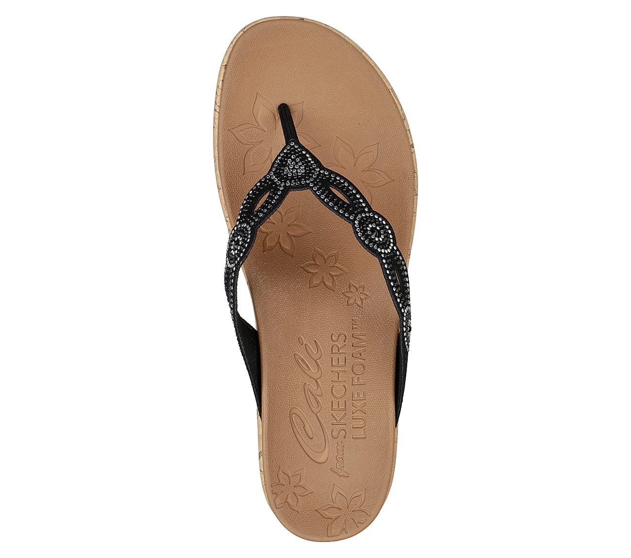 Skechers Γυναικείο Πέδιλο - Beverlee-Happy Charmer - 119257-BLK - Black - Image 3