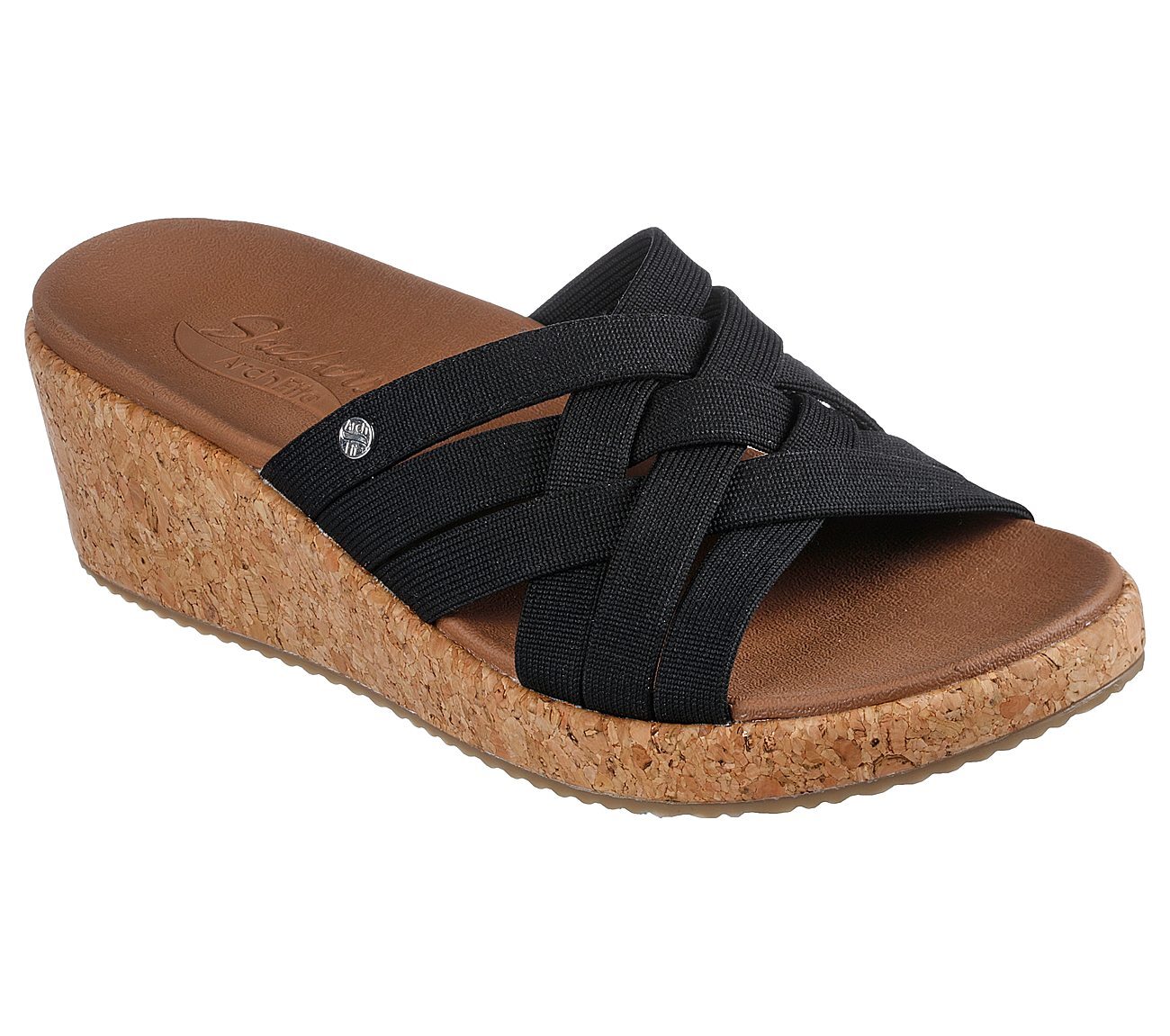 Skechers Γυναικείο Πέδιλο - Arch Fit Beverlee - 119258-BLK Black