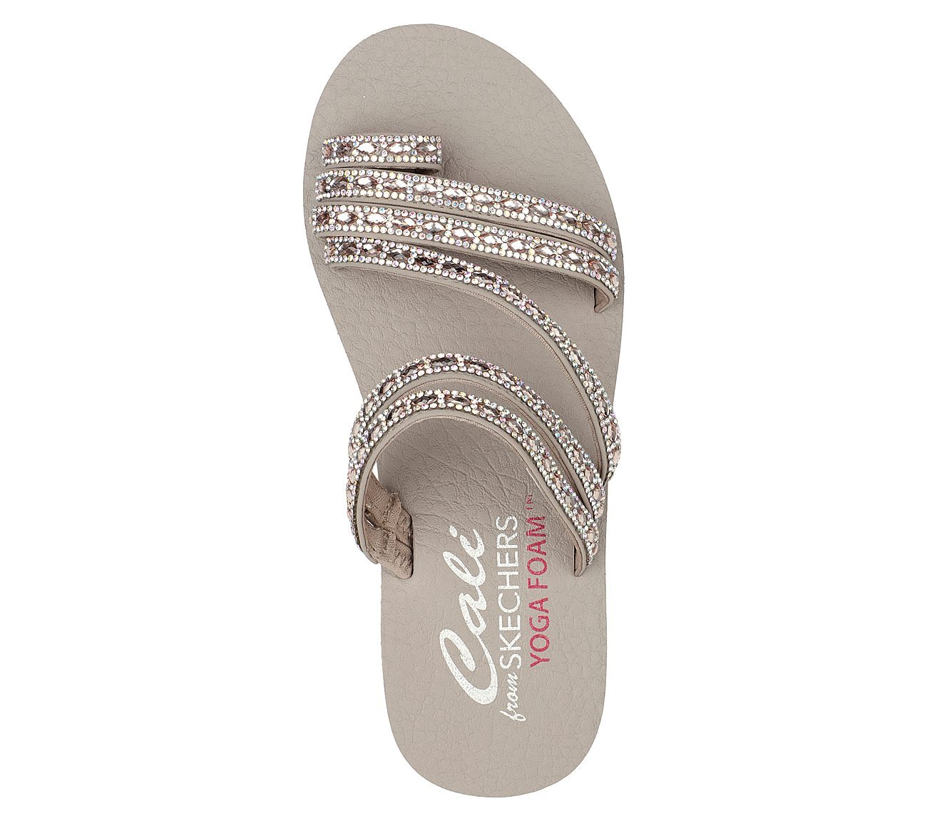 Skechers Γυναικείο Πέδιλο - Meditation - Greece Vibes - 119287-TPE NATURAL - Image 4