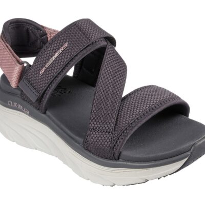 Skechers Γυναικείο Πέδιλο-Σανδάλι - DLUX WALKER (119302-GYPR) Grey