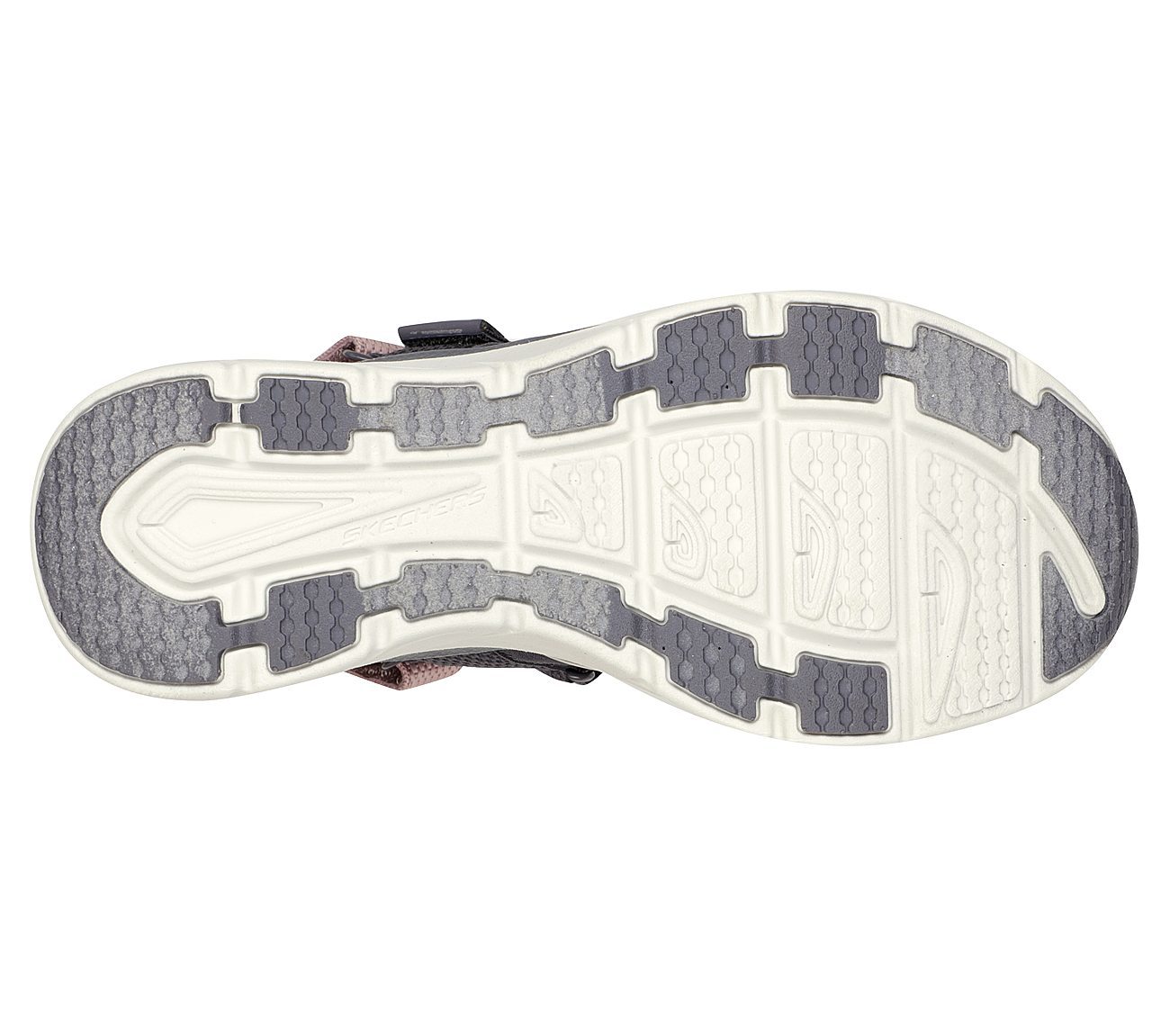 Skechers Γυναικείο Πέδιλο-Σανδάλι - DLUX WALKER (119302-GYPR) Grey - Image 6