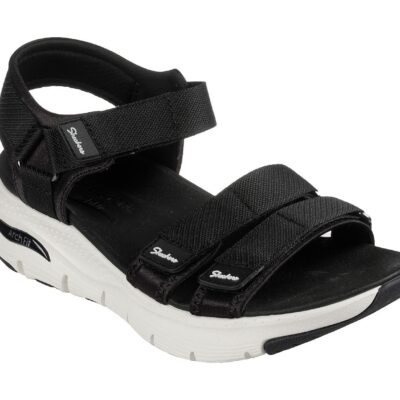 Skechers Γυναικείο Πέδιλο - Arch Fit-Fresh Bloom - 119305-BLK - Black