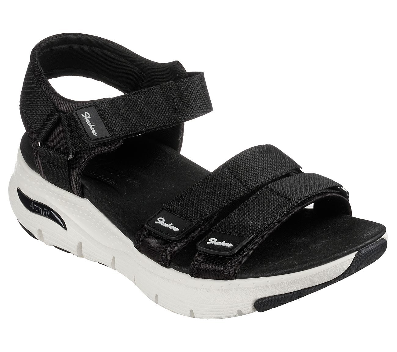 Skechers Γυναικείο Πέδιλο - Arch Fit-Fresh Bloom - 119305-BLK - Black