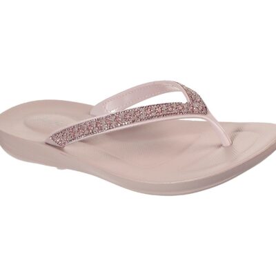 Skechers Σαγιονάρα Γυναικεία Bungalow - Feeling Fancy 119317-PNK  PINK