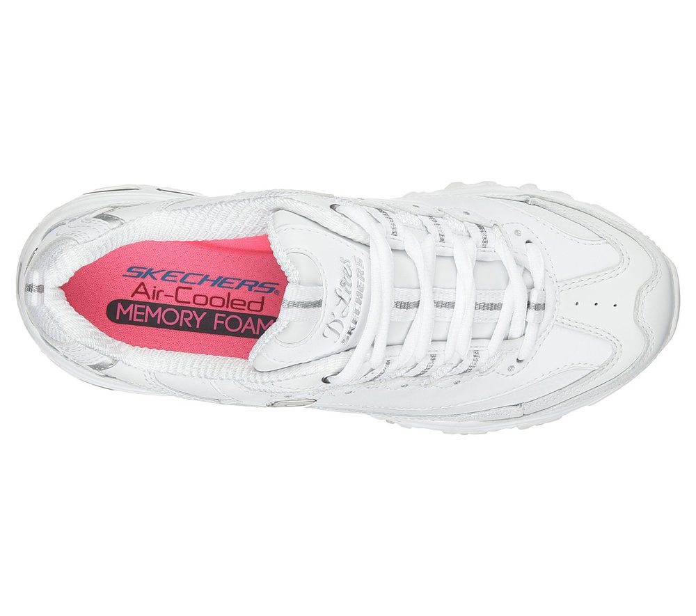 Skechers Παπούτσι Γυναικείο - DLites - Fresh Start 11931-WSL White-Silver - Image 3