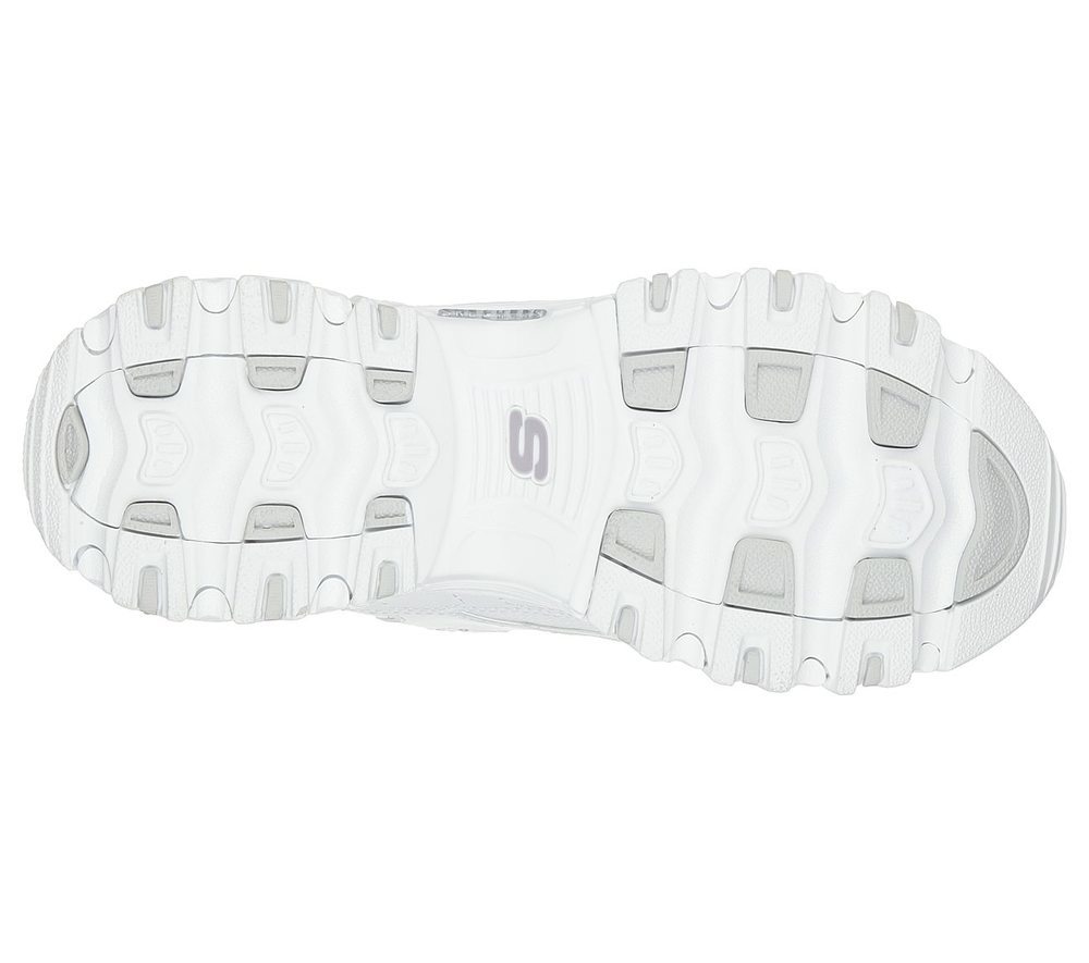 Skechers Παπούτσι Γυναικείο - DLites - Fresh Start 11931-WSL White-Silver - Image 4