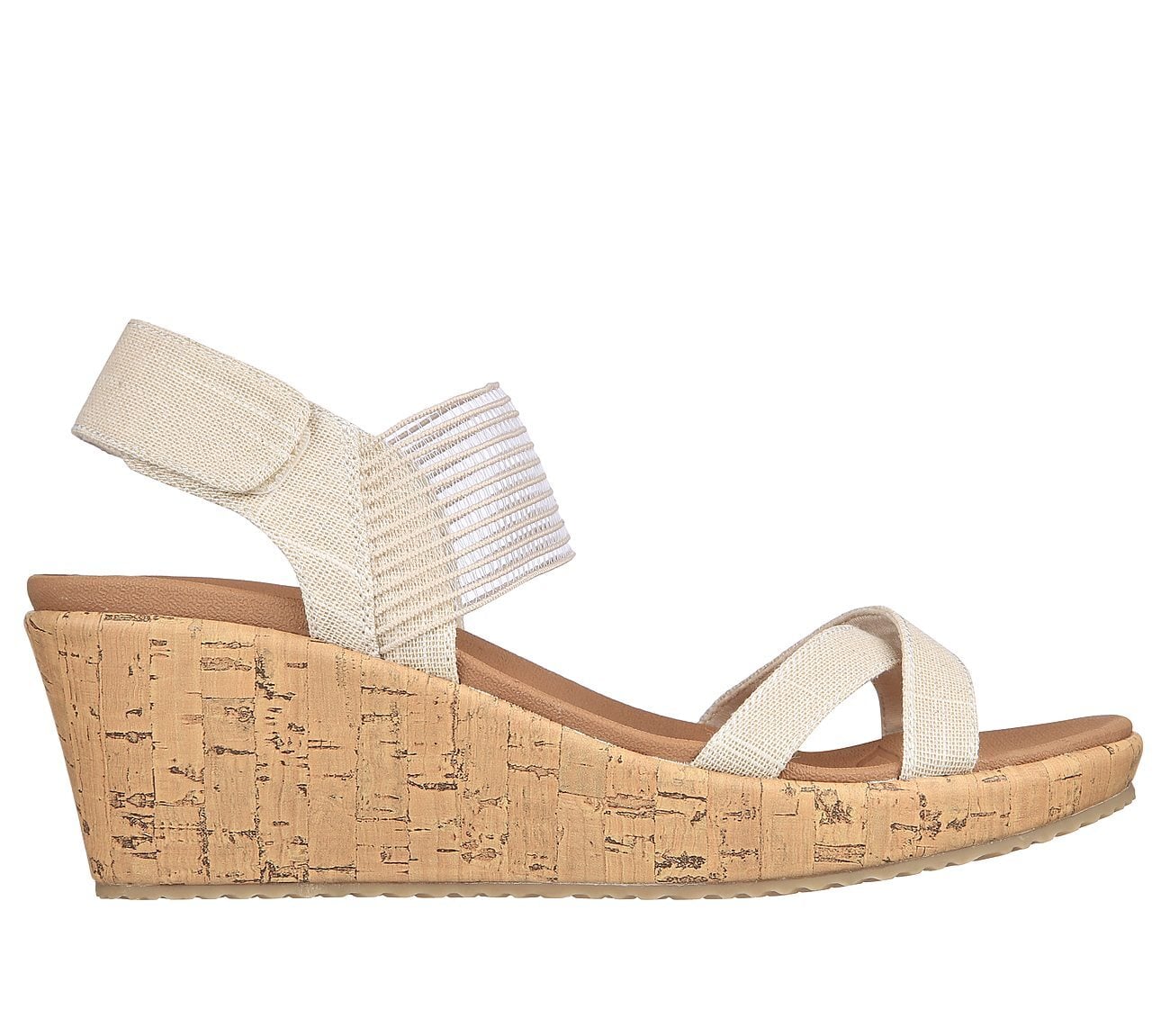 Skechers Γυναικείο Πέδιλο - Beverlee-Casual Outing - 119323-NAT - Beige - Image 2