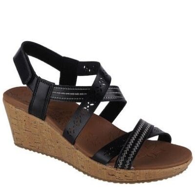 Skechers Γυναικείο Πέδιλο - Beverlee - Delicate Glow - 119339-BLK