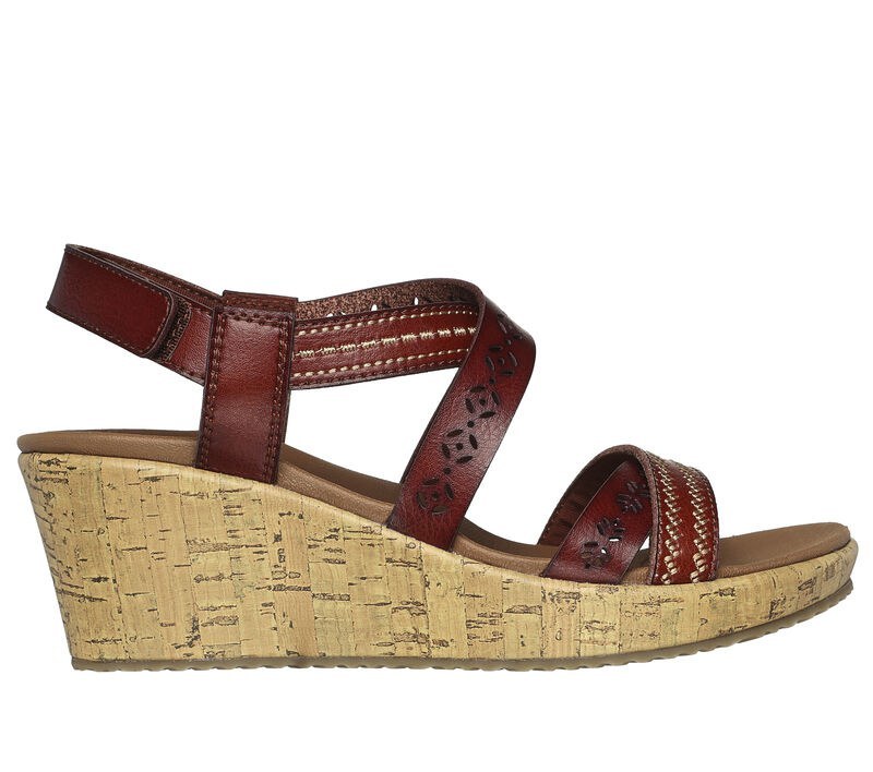 Skechers Γυναικείο Πέδιλο - Beverlee - Delicate Glow - 119339-CHOC