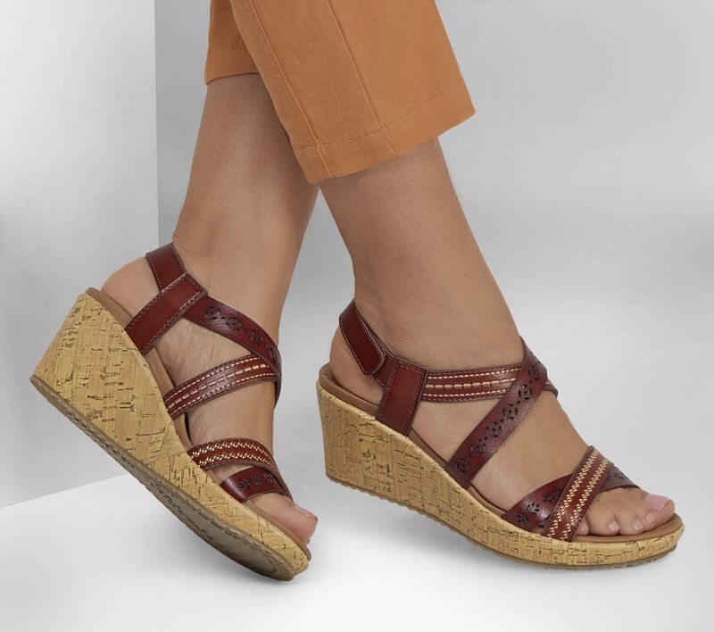 Skechers Γυναικείο Πέδιλο - Beverlee - Delicate Glow - 119339-CHOC - Image 2