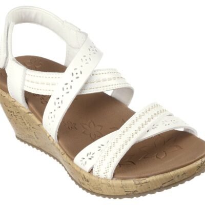 Skechers Γυναικείο Πέδιλο - Beverlee - Delicate Glow - 119339-WHT
