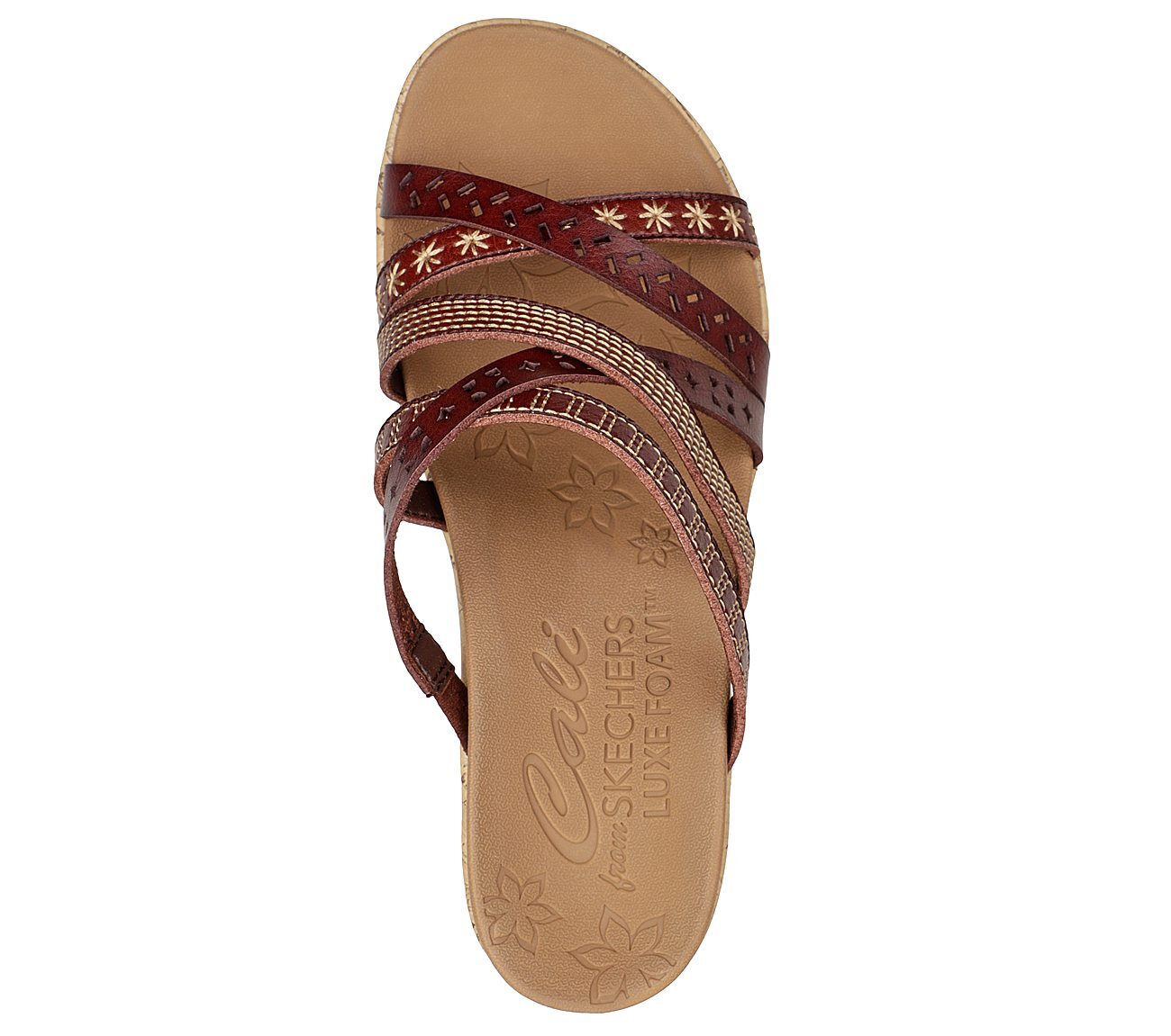 Skechers Γυναικείο Πέδιλο - Beverlee - 119353-CHOC - Chocolate Brown - Image 2