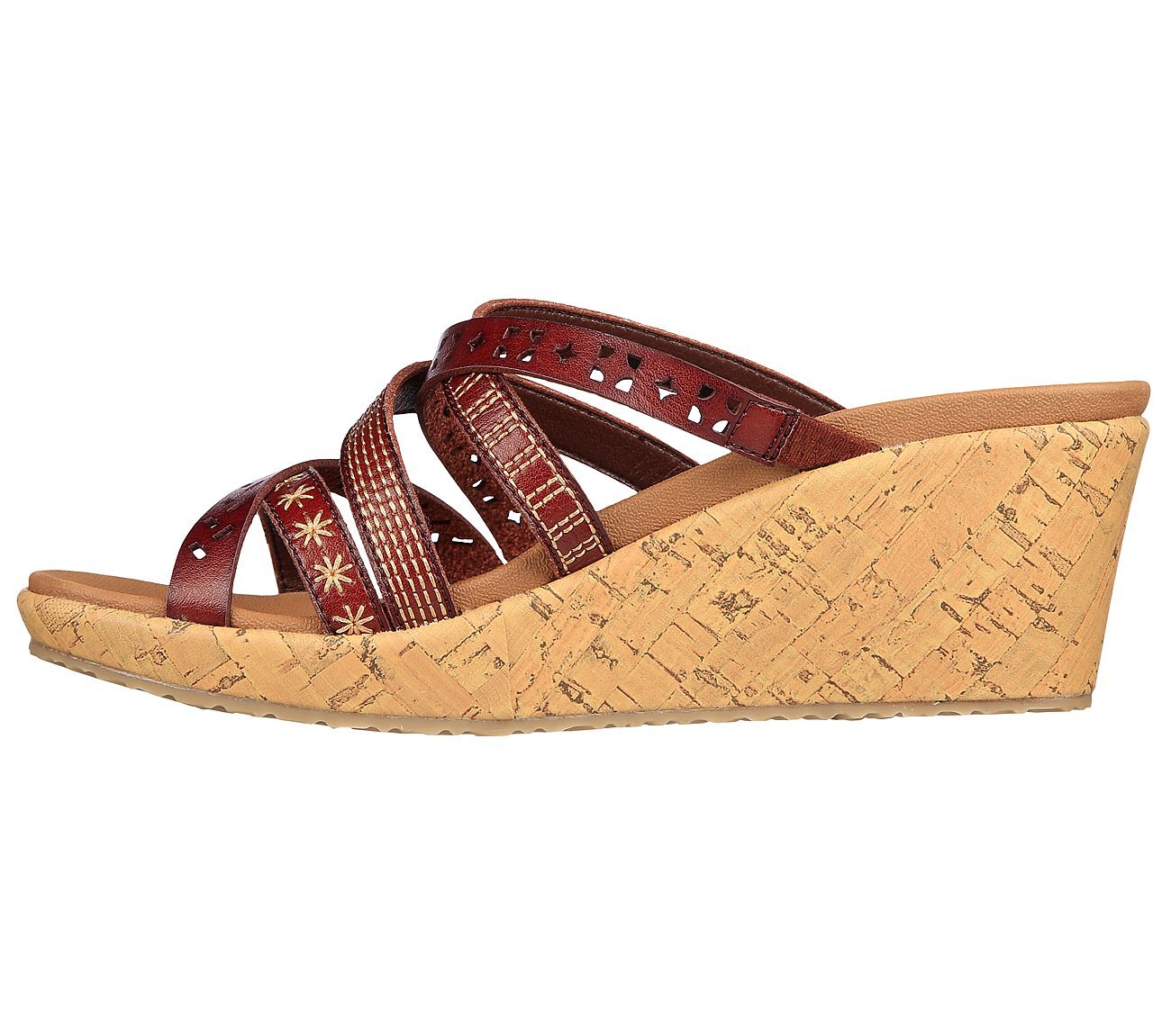 Skechers Γυναικείο Πέδιλο - Beverlee - 119353-CHOC - Chocolate Brown - Image 4