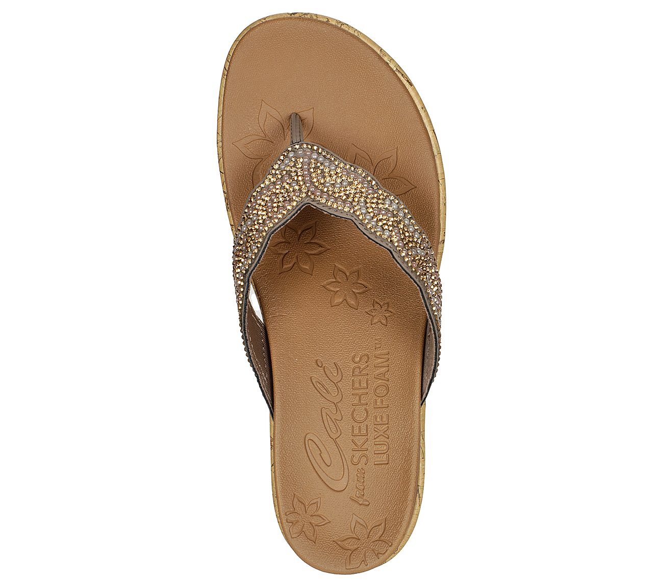 Skechers Γυναικείο Πέδιλο - Beverlee-Charming Pearl - 119579-TPE - Beige - Image 4