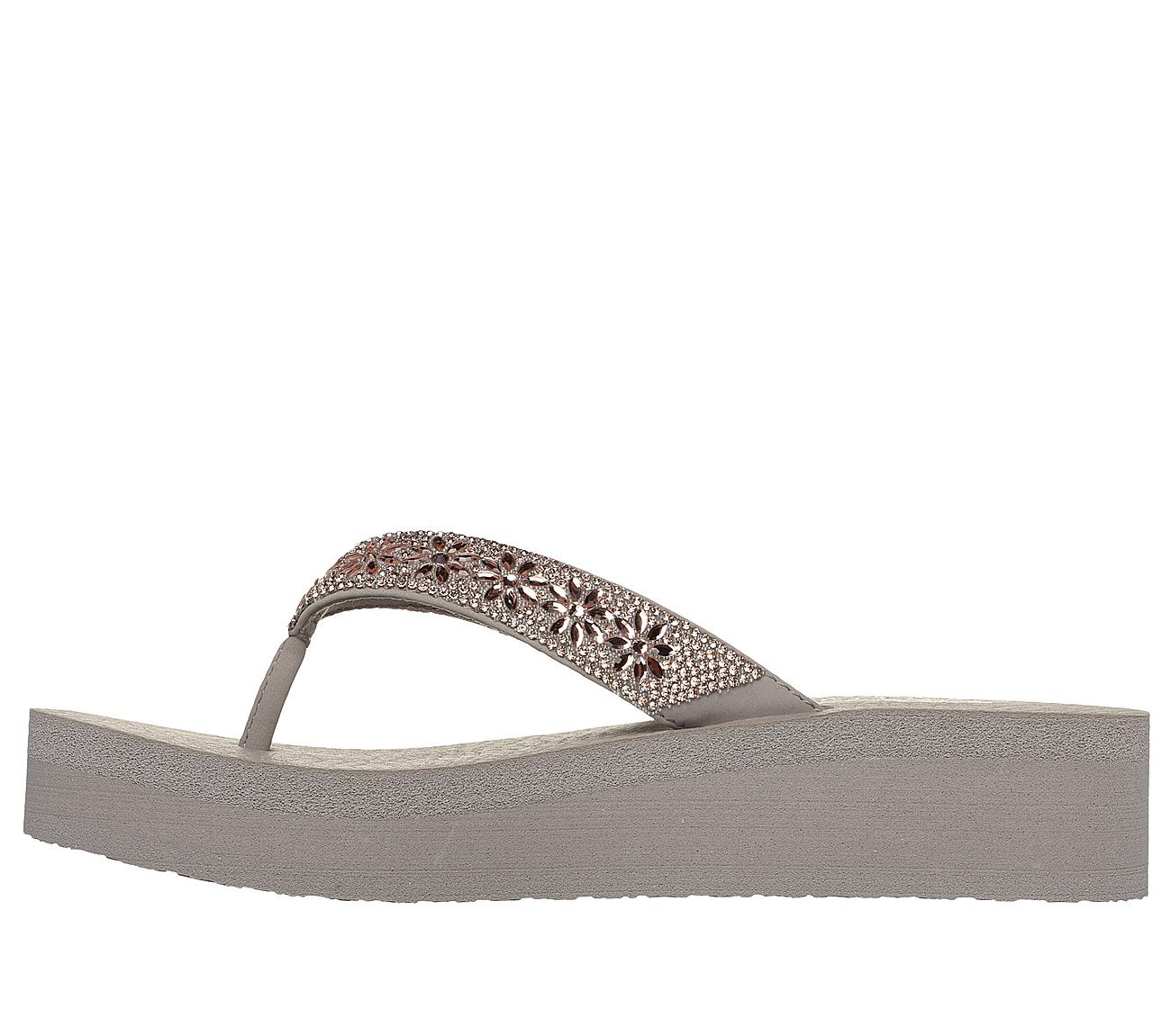 Skechers Γυναικείο Πέδιλο - Vinyasa-Wild Daisies - 119638-TPE - Beige - Image 2