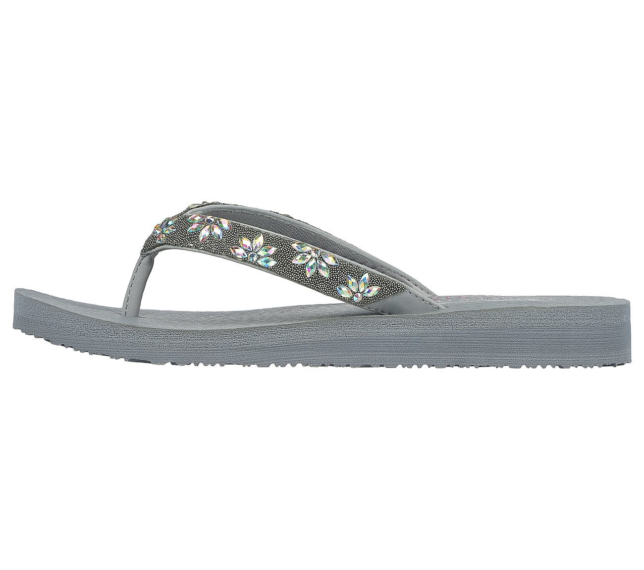 Skechers Σαγιονάρα Γυναικεία - Meditation - Love Letter 119646-GRY Gray - Image 2