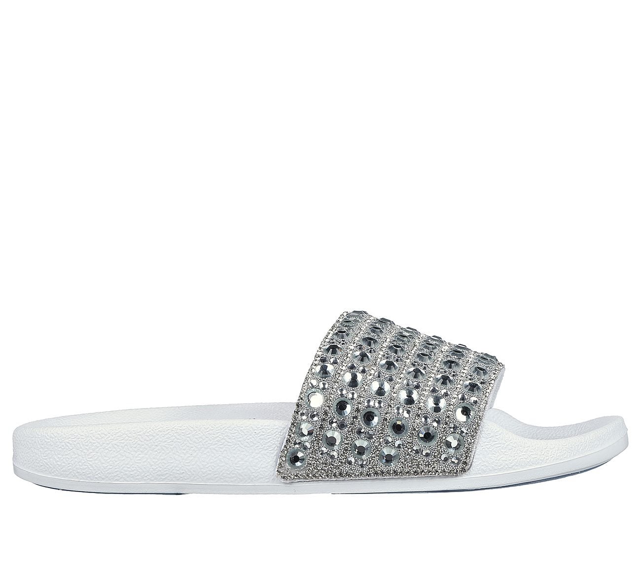 Skechers Γυναικεία Σαγιονάρα - Cali - Pop Ups - Everyday Glam - 119764-WHT - White - Image 2