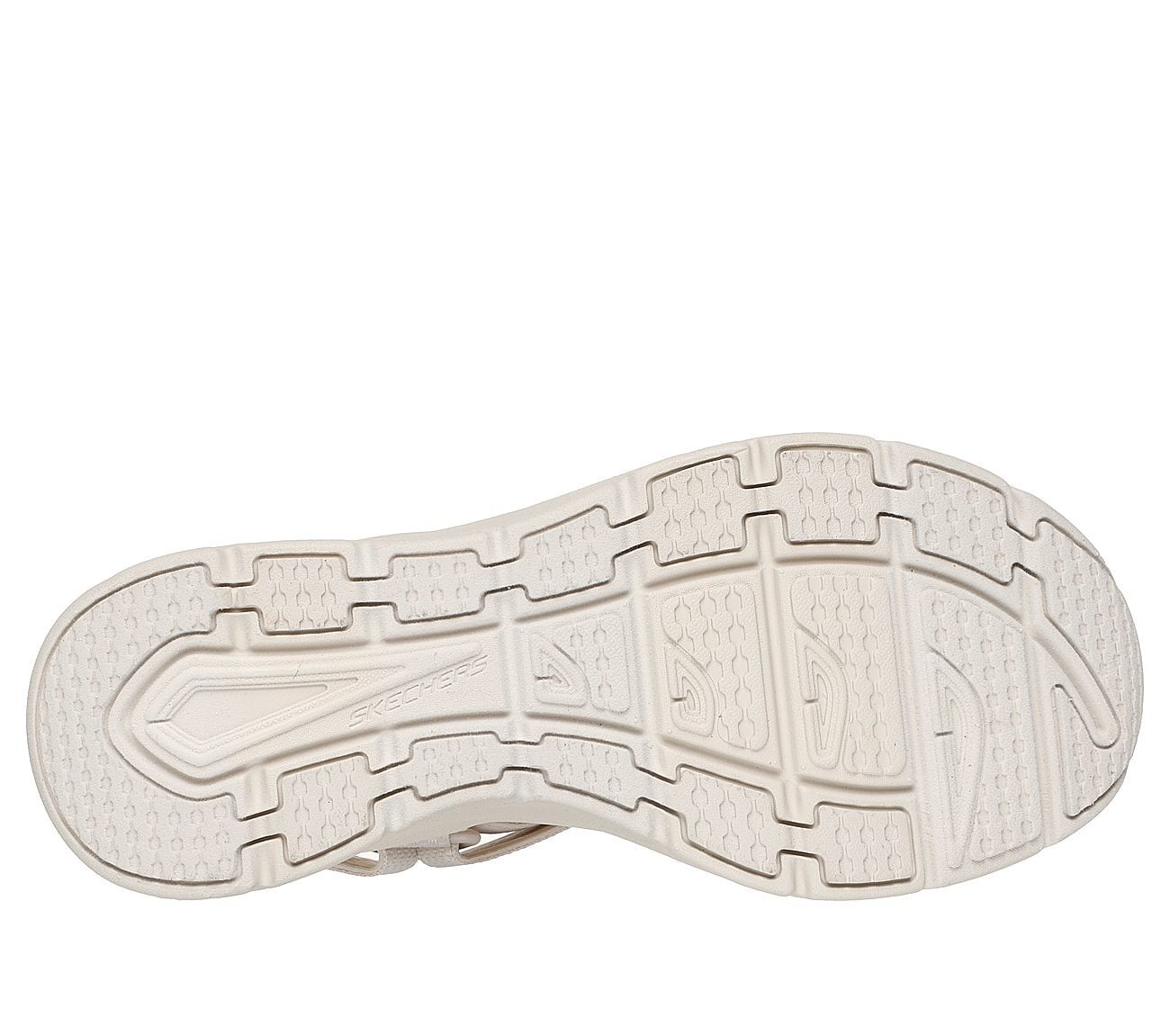 Skechers Γυναικείο Πέδιλο-Σανδάλι -Relaxed Fit: D Lux Walker - Going-Out Vibes - 119828-NAT- Beige - Image 5