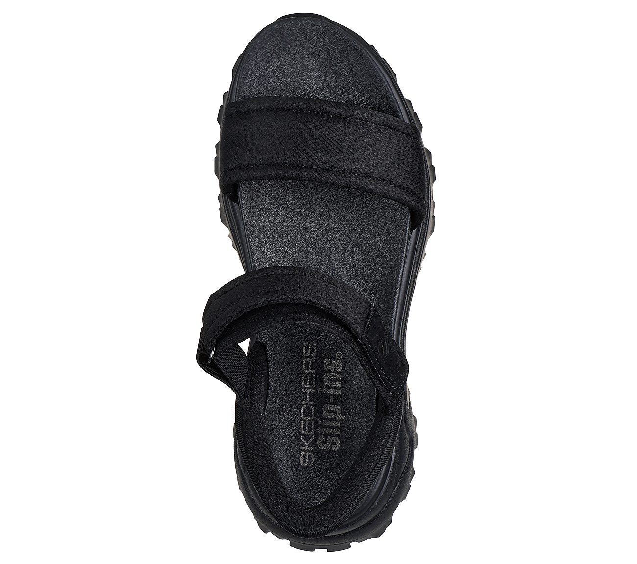 Skechers Γυναικείο Πέδιλο-Σανδάλι - Sport Comfort - Hi-Ryze - Inspirational Way - 119872-BBK- Black - Image 4