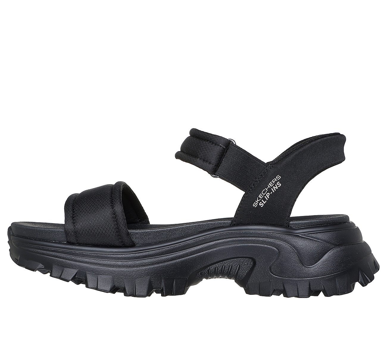 Skechers Γυναικείο Πέδιλο-Σανδάλι - Sport Comfort - Hi-Ryze - Inspirational Way - 119872-BBK- Black - Image 3