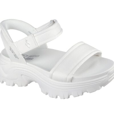Skechers Γυναικείο Πέδιλο-Σανδάλι - Sport Comfort - Hi-Ryze - Inspirational Way - 119872-WHT- White
