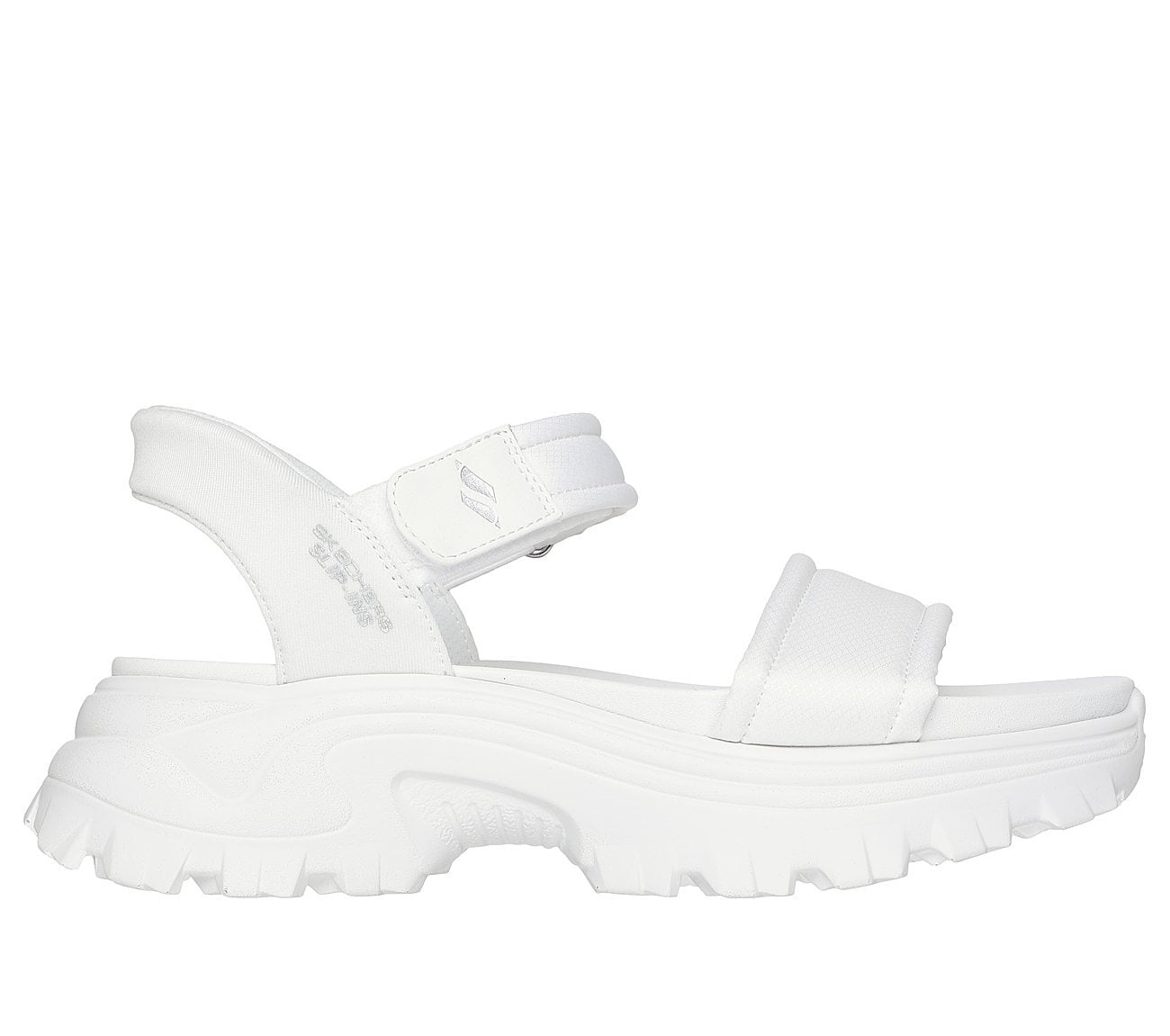 Skechers Γυναικείο Πέδιλο-Σανδάλι - Sport Comfort - Hi-Ryze - Inspirational Way - 119872-WHT- White - Image 2