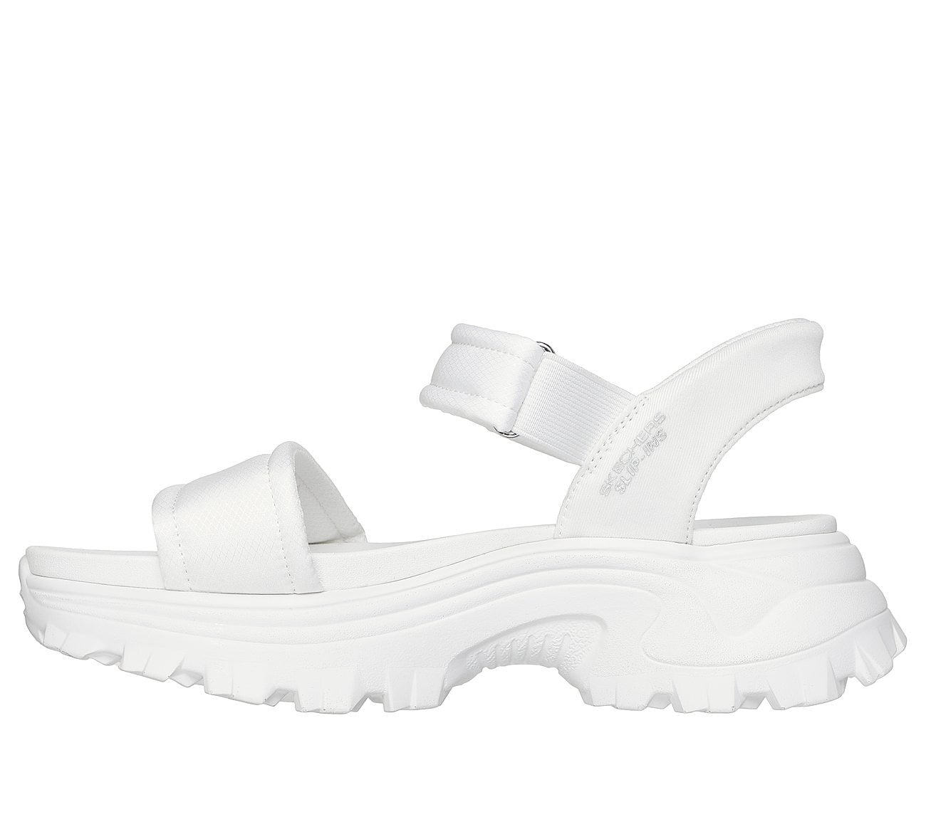 Skechers Γυναικείο Πέδιλο-Σανδάλι - Sport Comfort - Hi-Ryze - Inspirational Way - 119872-WHT- White - Image 4
