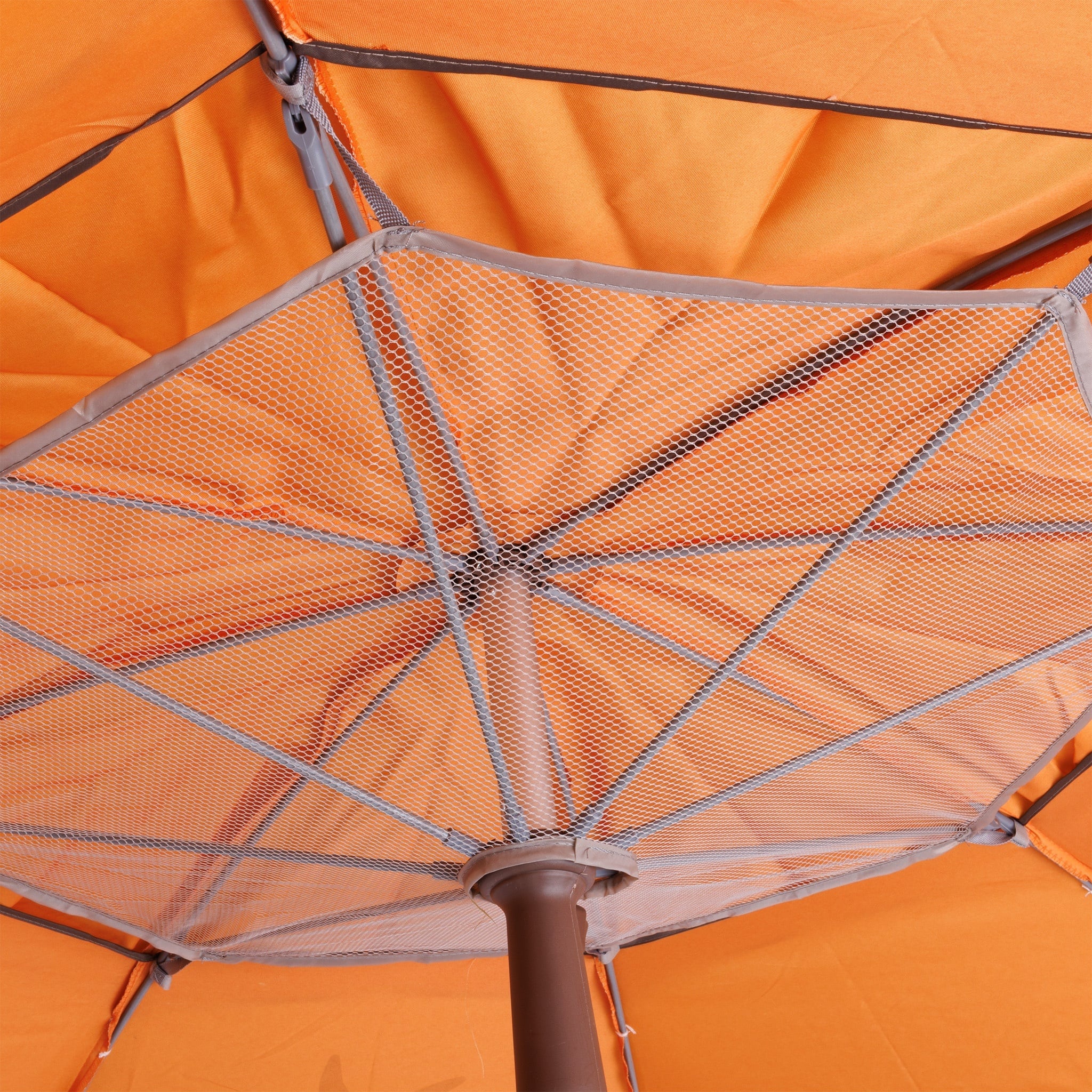 Escape Ομπρέλα Παραλίας Αλουμινίου - 2,2m PE 180g UPF50+ - 12003 - Orange - Image 2
