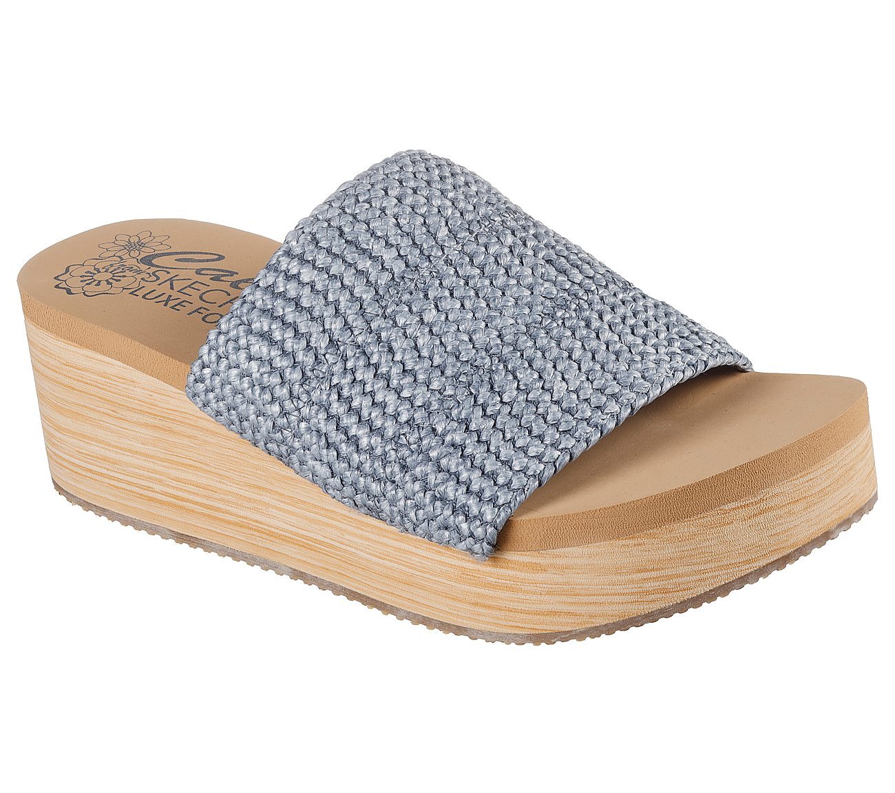Skechers Γυναικείο Πέδιλο-Σανδάλι - Summers - Salt Spray - Vibrant Moments - 120070-BLU - Blue