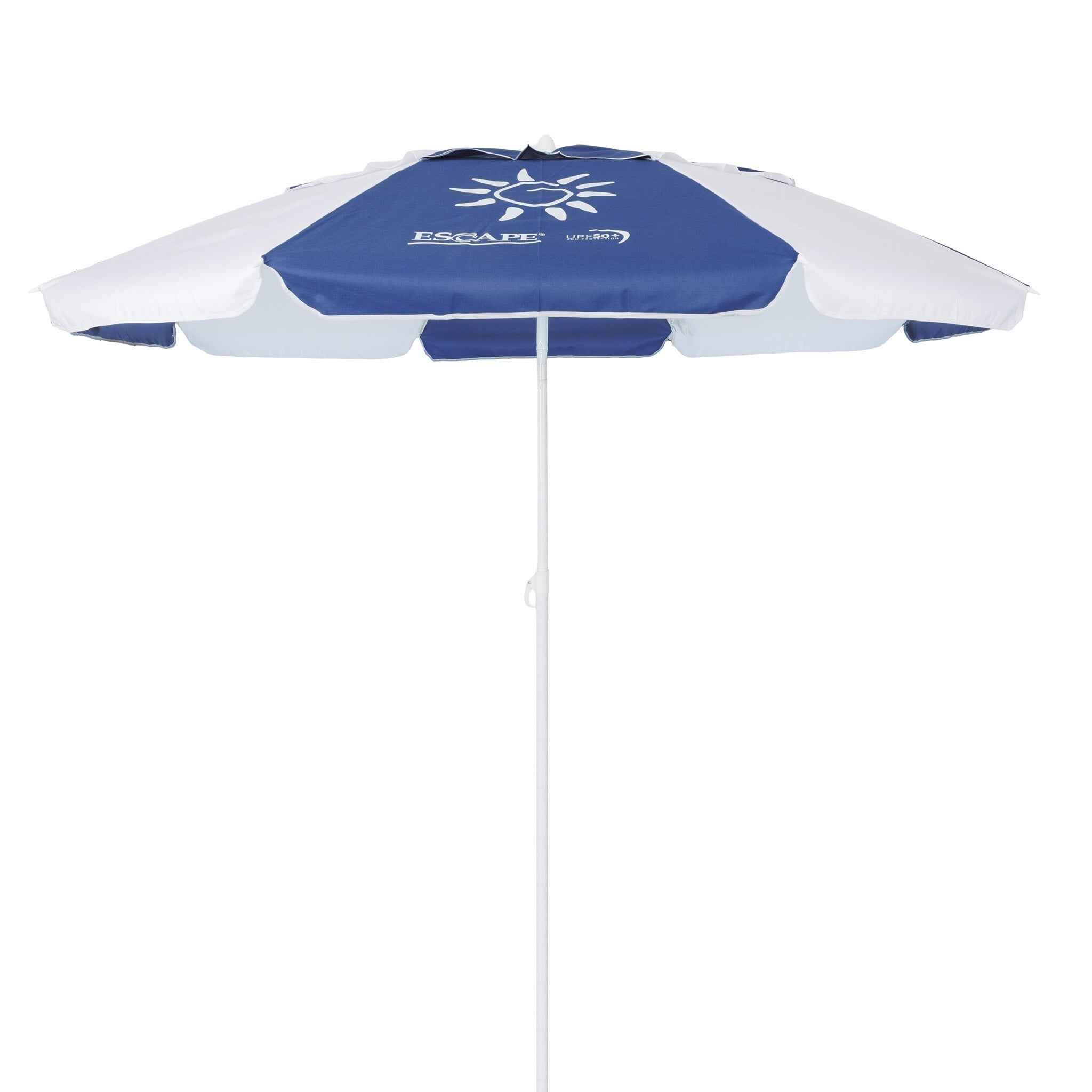 Escape Ομπρέλα Παραλίας - 2m 180gsm 8 Ακτίνες 5mm - 12008 - Blue/White