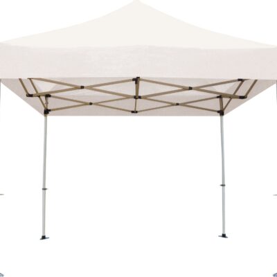 Escape Κιόσκι Πτυσσόμενο Με Ενισχυμένο Ιστό - Gazebo 3x3 - 12153 - White