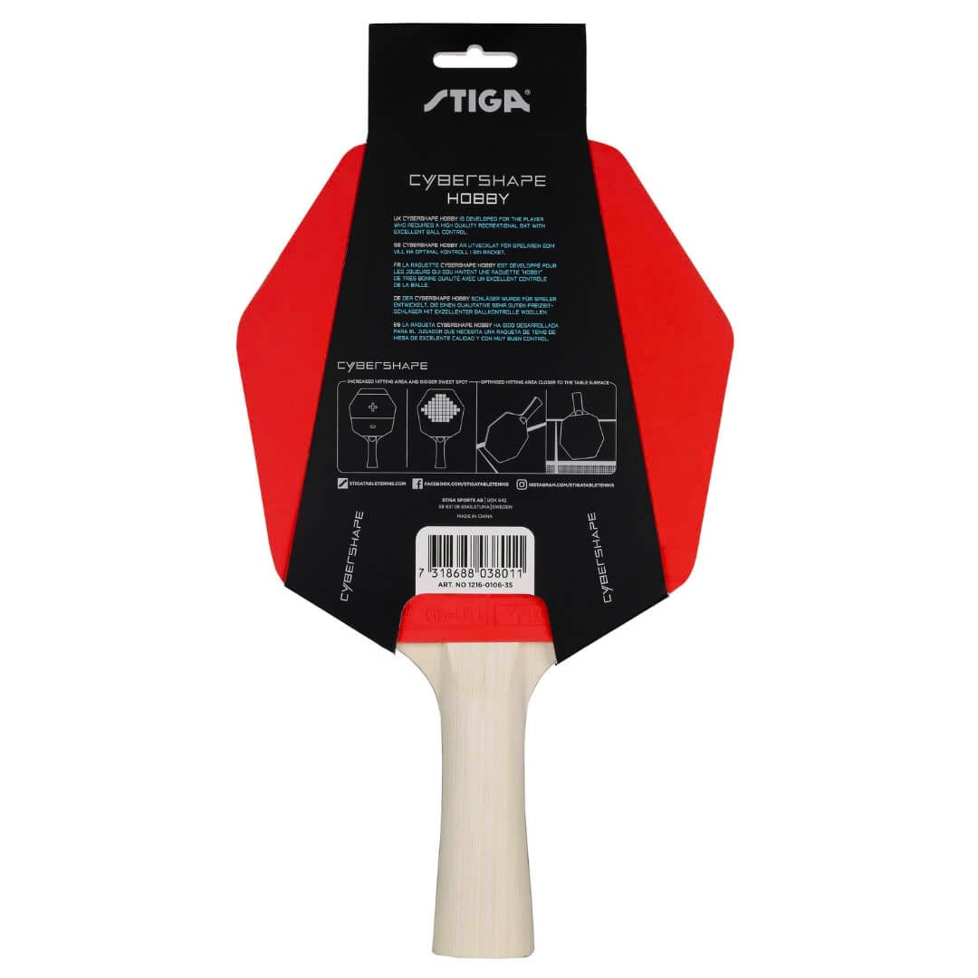 Stiga Ρακέτα Ping Pong - BAT Cybershape Hobby - 1216-0106-35 - Image 2