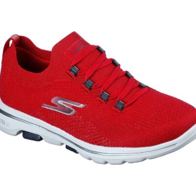 Skechers Γυναικείο Παπούτσι - Go Walk 5 - Uprise - 124010-RDNV - Red-Blue