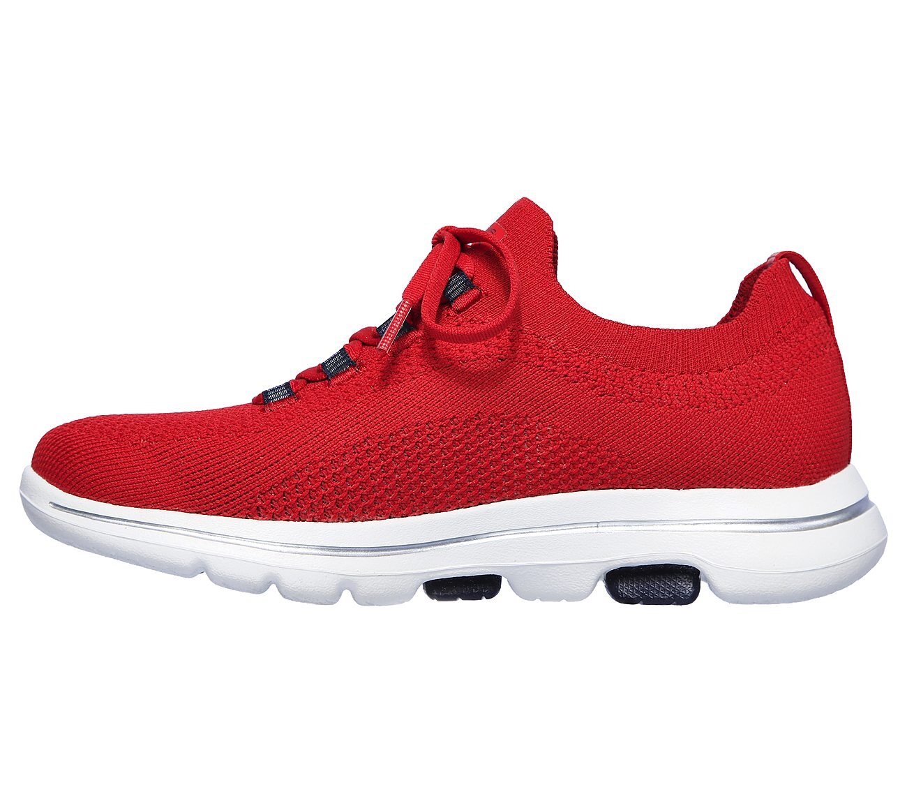 Skechers Γυναικείο Παπούτσι - Go Walk 5 - Uprise - 124010-RDNV - Red-Blue - Image 4