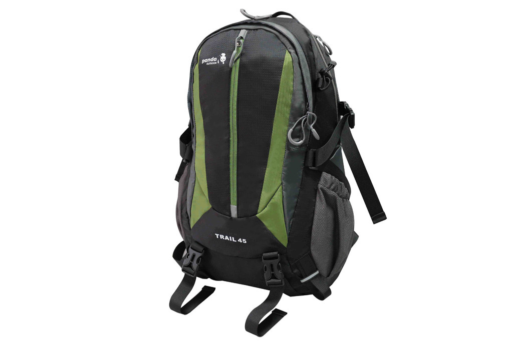Panda Outdoor Σακίδιο Trail 25L Πράσινο Μαύρο - Black/Green