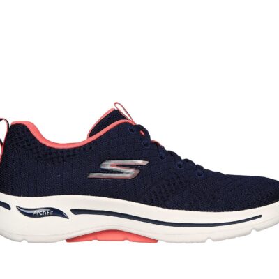 Skechers Γυναικείο Παπούτσι - Go Walk Arch Fit - Unify - 124403-NVCL - Navy Blue-Coral