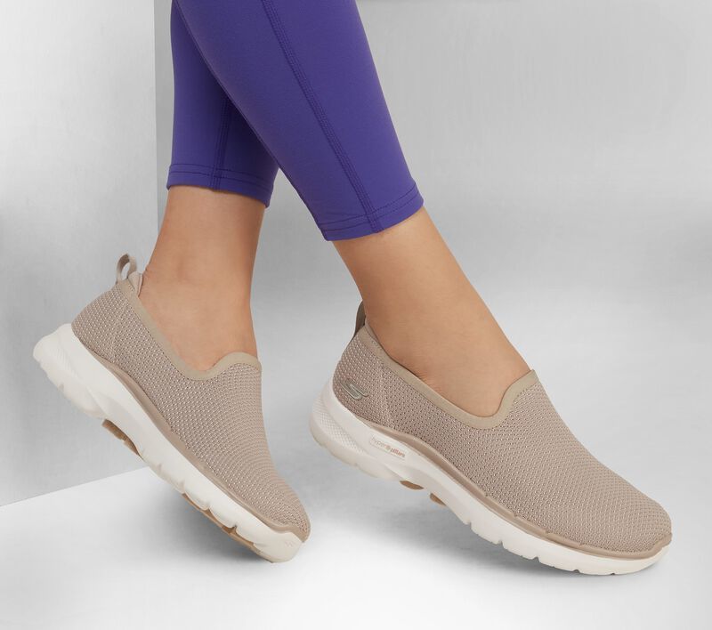 Skechers Παπούτσι Γυναικείο - GOwalk 6 - Clear Virtue 124505-NAT - Image 2