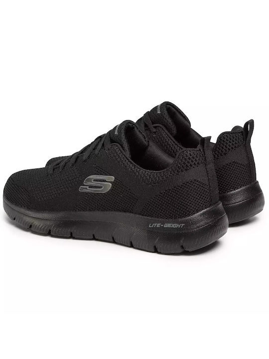 Skechers Παπούτσι Γυναικείο - GO WALK FLEX 124817-BBK - Black - Image 3