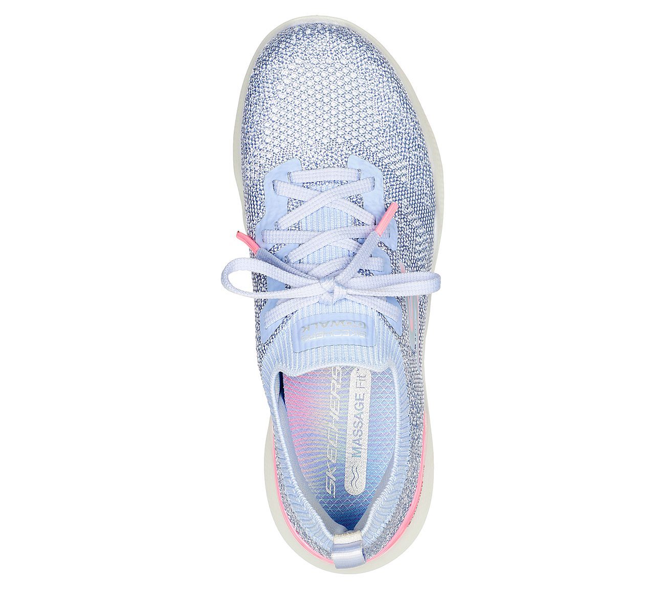 Skechers Παπούτσι Γυναικείο - GO WALK Massage Fit - Upsurge - 124905-GYPK GRAY - Image 6