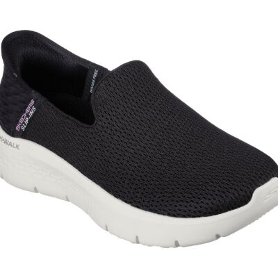 Skechers Παπούτσι Γυναικείο - Slip-ins: GO WALK Flex - Relish 124963-BKW - BLACK