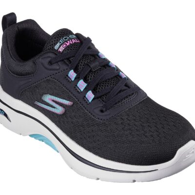 Skechers Παπούτσι Γυναικείο -  GO WALK Arch Fit 2.0 - Balin  - 125314-BKMT  BLACK