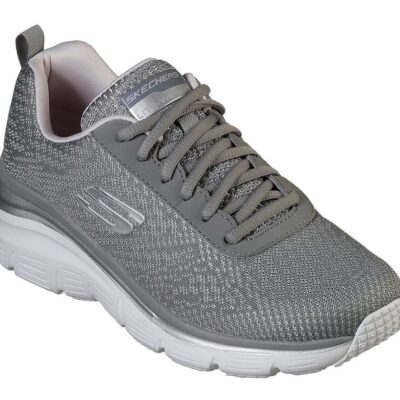 Skechers Παπούτσι Γυναικείο -Fashion Fit - Bold Boundaries 12719-GYLV Gray-Purple