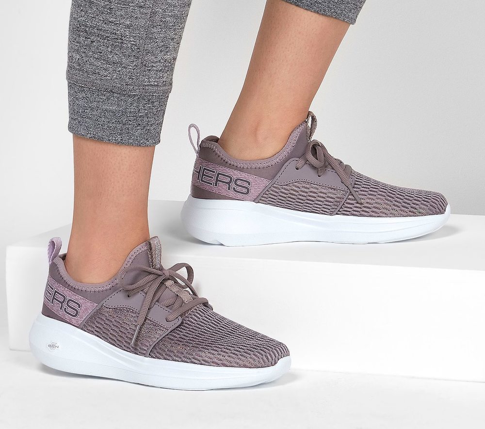 Skechers Παπούτσι Γυναικείο - Go Run Fast - Glimmer 128012-PRLV Purple/Lavender - Image 3