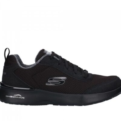 Skechers Παπούτσι Γυναικείο - Qtr. Deco Stitch Mesh Lace-Up W/MF 12947-BBK Black