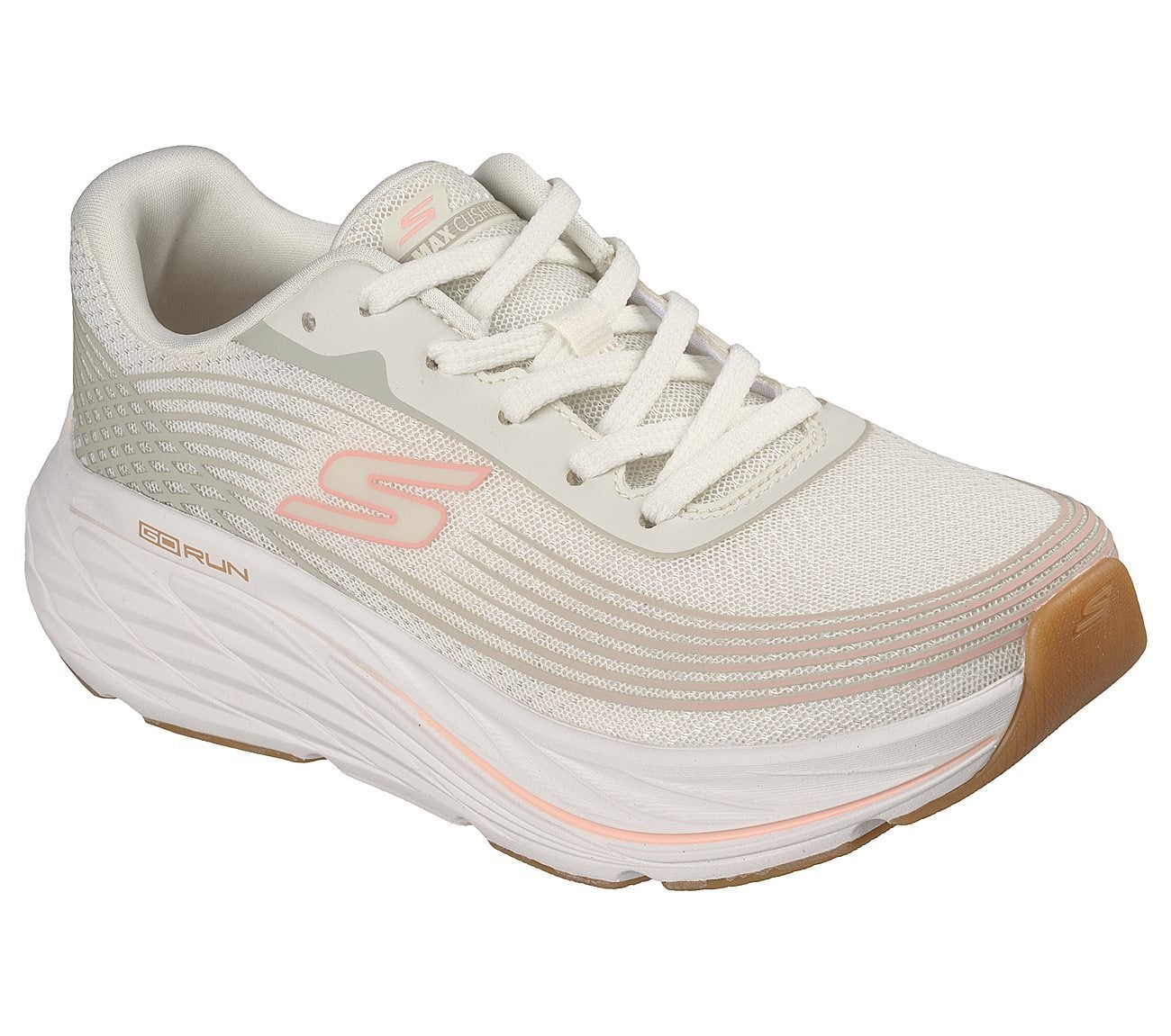 Skechers Παπούτσι Γυναικείο - Max Cushioning Elite 3 - 129721-NAT - Natural