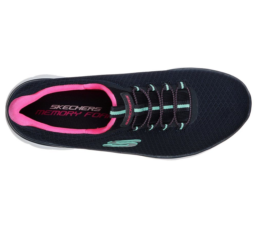 Skechers Παπούτσι Γυναικείο -Summits 12980-NVHP Navy/HOT Pink - Image 2