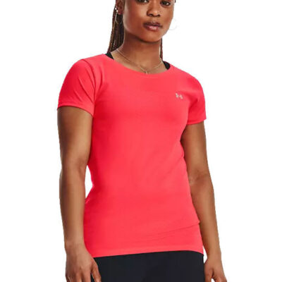 Under Armour Γυναικείο Αθλητικό T-Shirt - UA HG Armour SS - 1328964-628 - Beta Iridescent