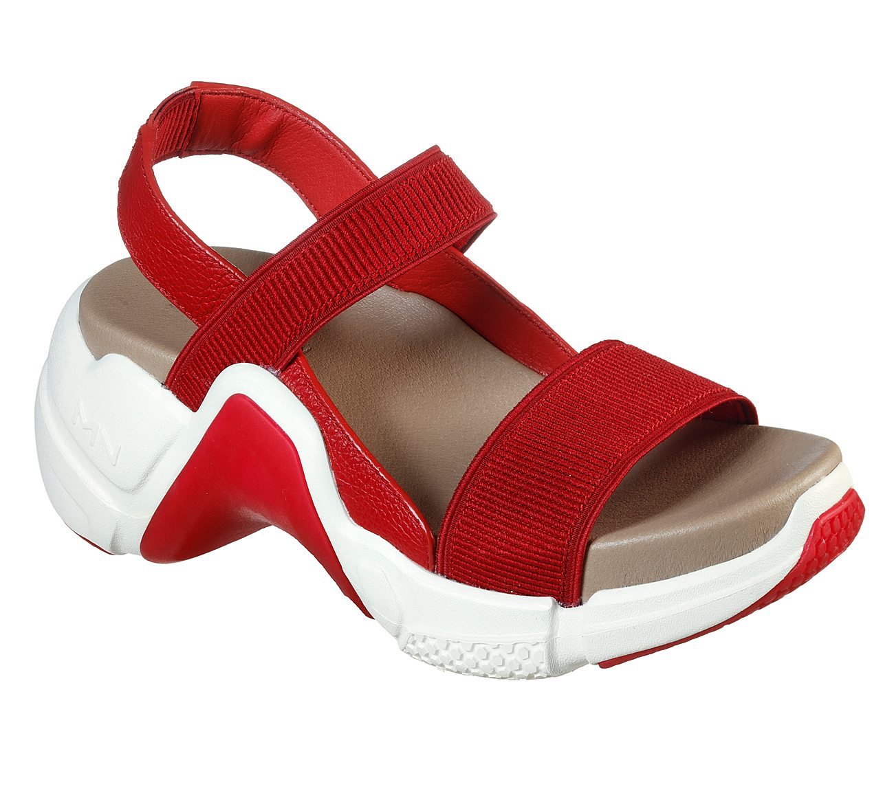 Skechers Πέδιλο-Σανδάλι Γυναικείο - Neo Block - Catalina 133011-Red Red
